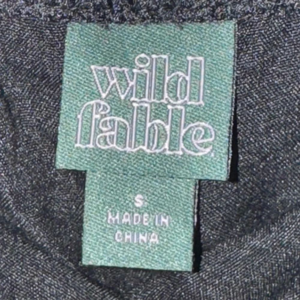 Wild Fable Black Mini Tie-Strap Dress - Picture 5 of 7